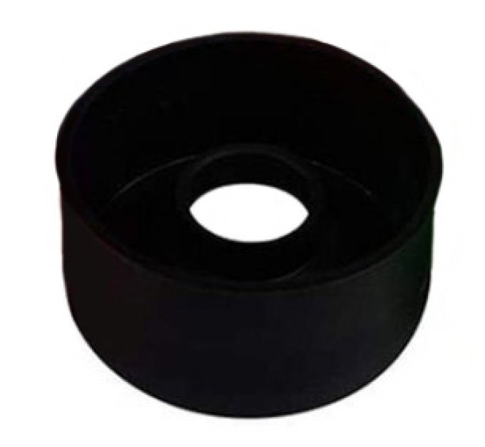 Manchon souple pour pompe de pénis 65mm Noir