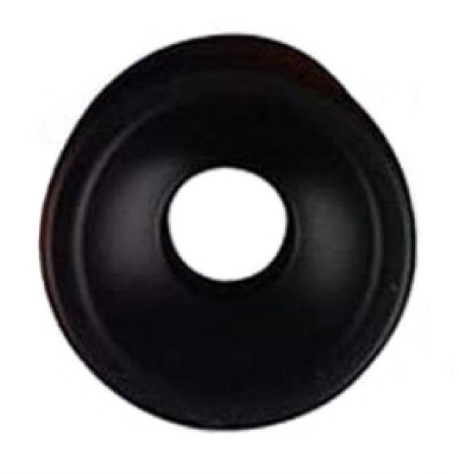 Manchon souple pour pompe de pénis 65mm Noir