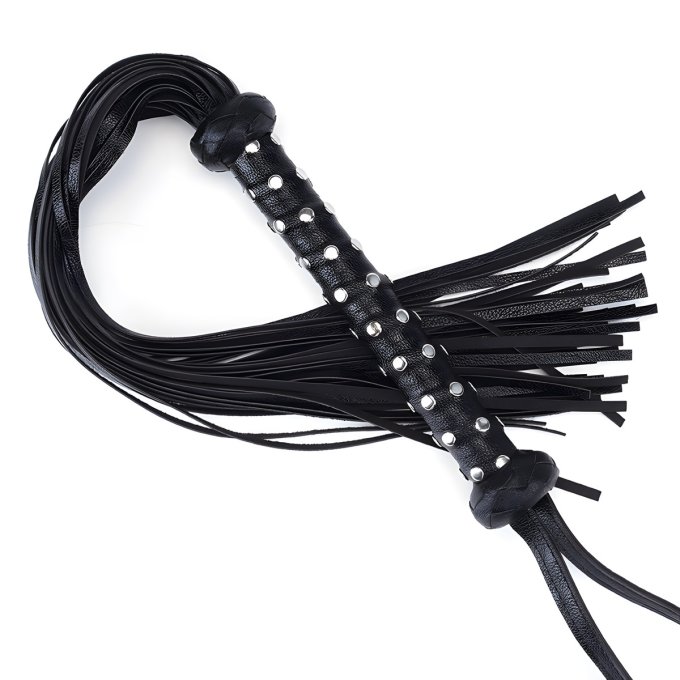 Martinet en cuir Leathal 66cm Noir