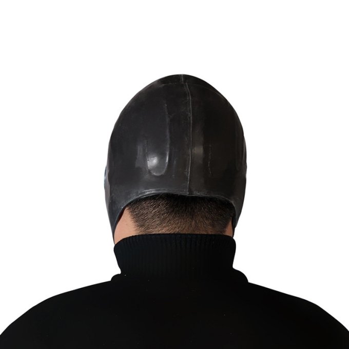 Masque à gaz BDSM avec Filtre BREATH GAME Noir