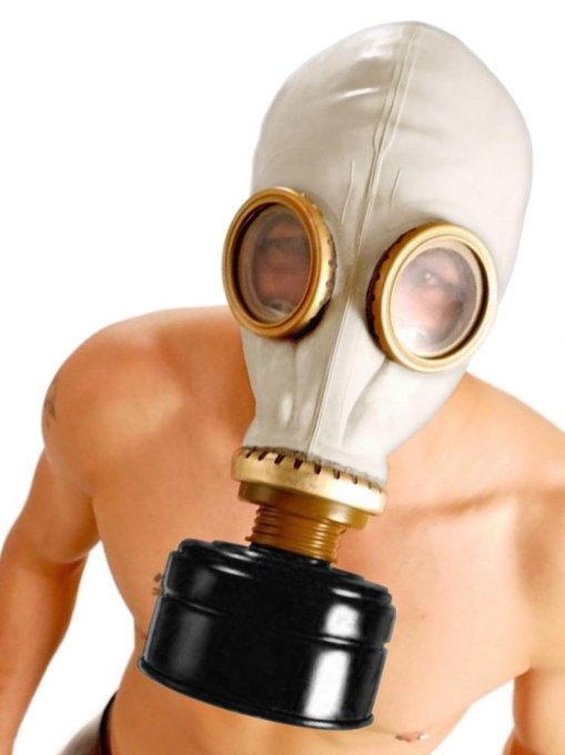 Masque à gaz GP5 Ère soviétique Gris + Filtre