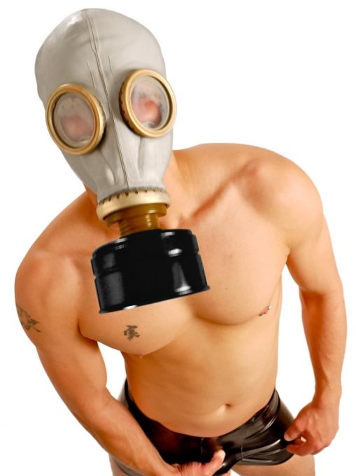 Masque à gaz GP5 Ère soviétique Gris + Filtre