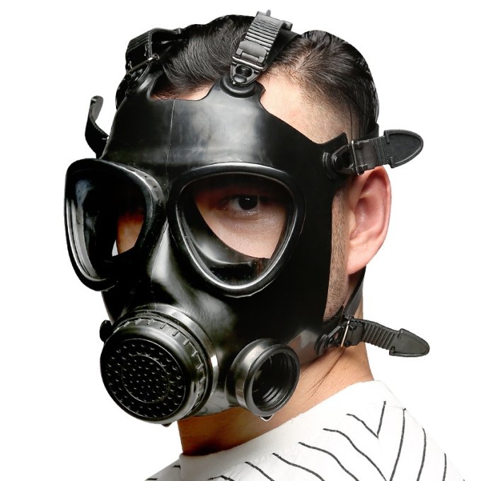 Masque à gaz Komplet Breath Noir