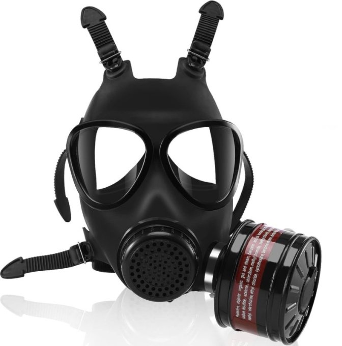 Masque à gaz Komplet Breath Noir