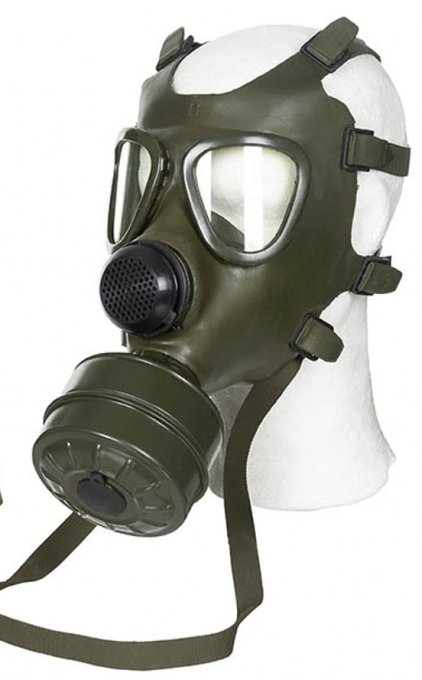 Masque à gaz MP74 avec filtre et sac