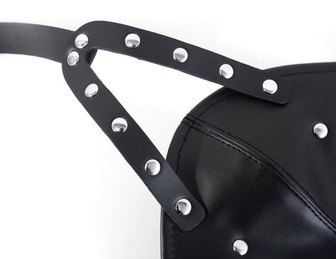 Masque avec Bâillon-Boule Gagown Noir