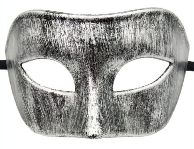 Masque Cassy Argenté