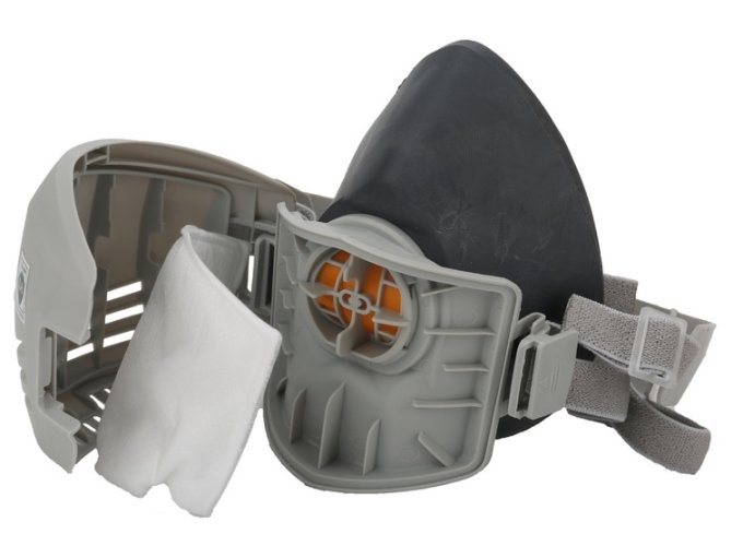 Masque de respiration Pop Fun Gris