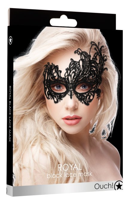 Masque Dentelle Royal Noir