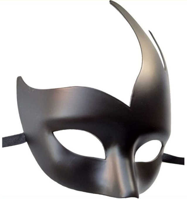 Masque Flamy noir