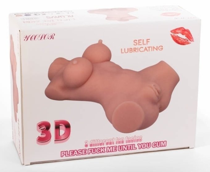 Mastubateur Corps avec Seins Fuck Power Vagin-Anus