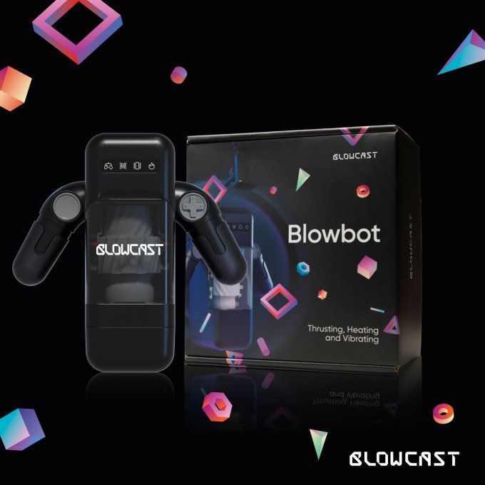Masturbateur automatique Blowbot 10 Va-et-vient et Vibrations