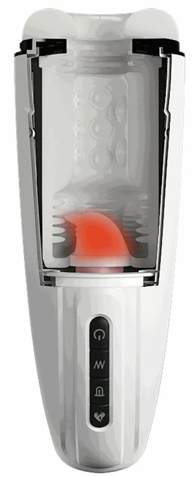 Masturbateur automatique Marissa Pretty Love Licking-Vibration