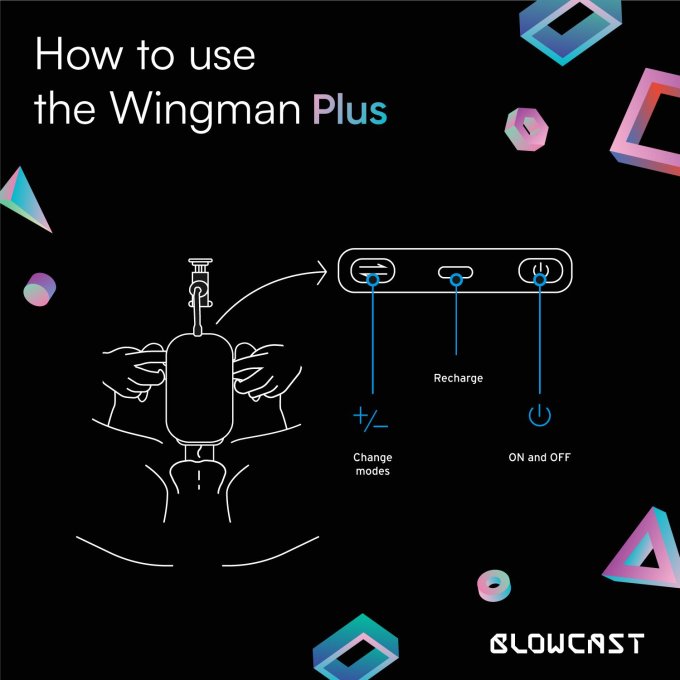 Masturbateur automatique WINGMAN PLUS 8 Vitesses