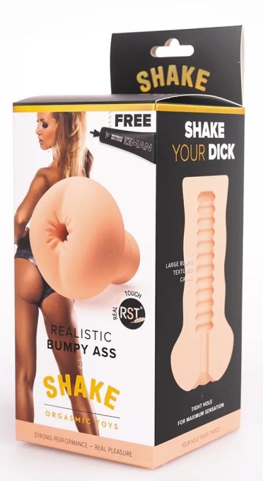 Masturbateur Bumpy Ass Shake Anus
