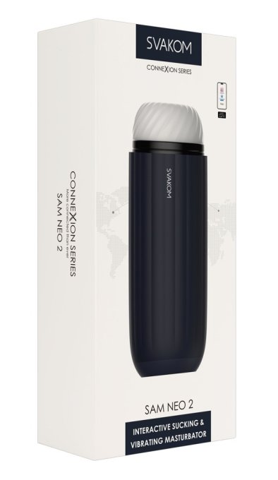 Masturbateur connecté Sam Neo 2 Succions-Vibrations