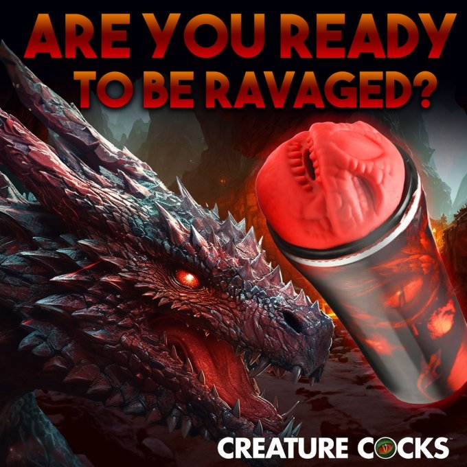 Masturbateur Creature Dragon Rouge