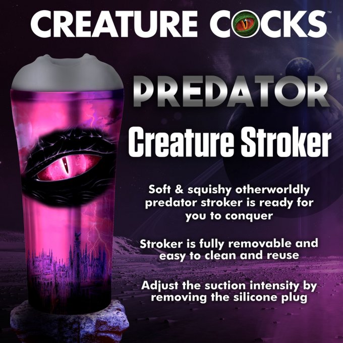 Masturbateur Creature Predator Gris