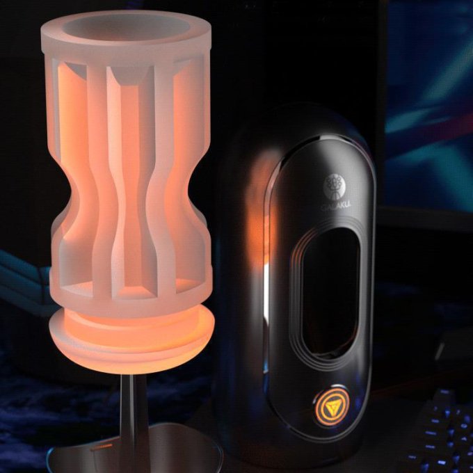 Masturbateur Devourer Noir - 10 Vibrations