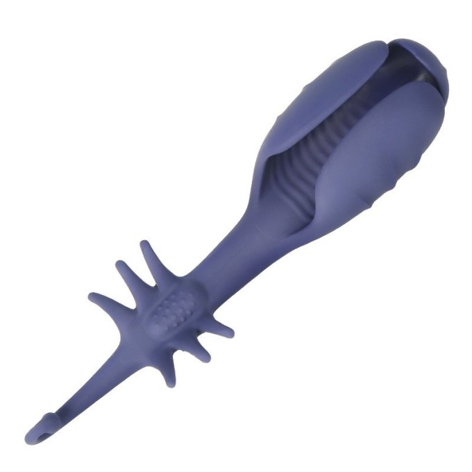 Masturbateur double vibrant Mustaches