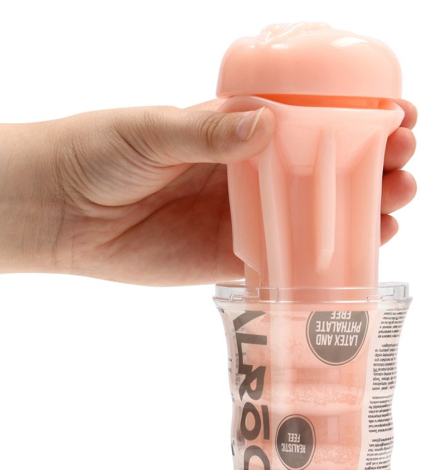 Masturbateur Easy Rider Vulve Rose