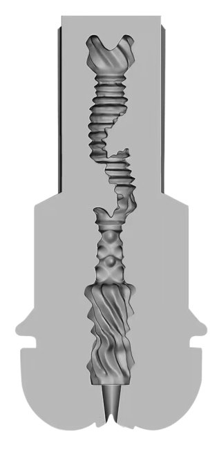 Masturbateur Easy Rider Vulve Rose