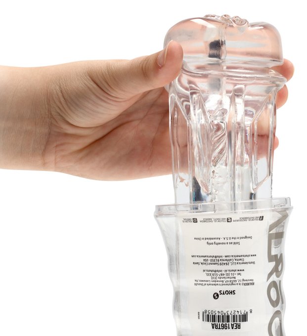 Masturbateur Easy Rider Vulve Transparent