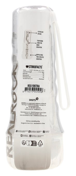 Masturbateur Easy Rider Vulve Transparent