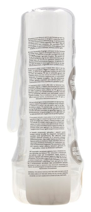 Masturbateur Easy Rider Vulve Transparent