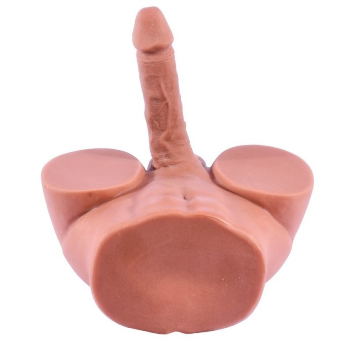 Masturbateur Fessier avec Pénis Articulé Cute Ass 17 x 4cm Chair