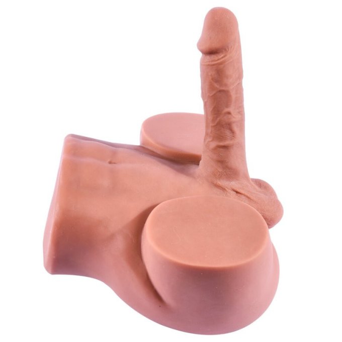 Masturbateur Fessier avec Pénis Articulé Cute Ass 17 x 4cm Chair