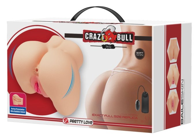 Masturbateur Fessier Vibrant Crazy Bull Mila