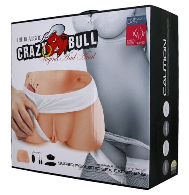 Masturbateur Fessier Vibrant Super Lady Crazy Bull Vagin-Anus
