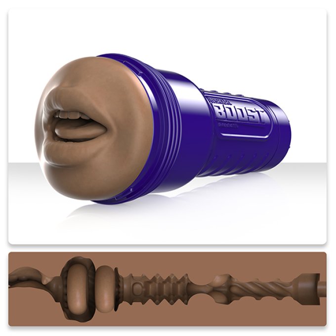 Masturbateur Fleshlight Boost Blow Bouche Dark