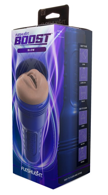Masturbateur Fleshlight Boost Blow Bouche Light