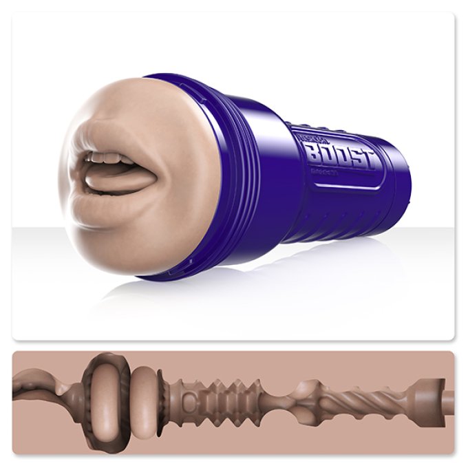 Masturbateur Fleshlight Boost Blow Bouche Light