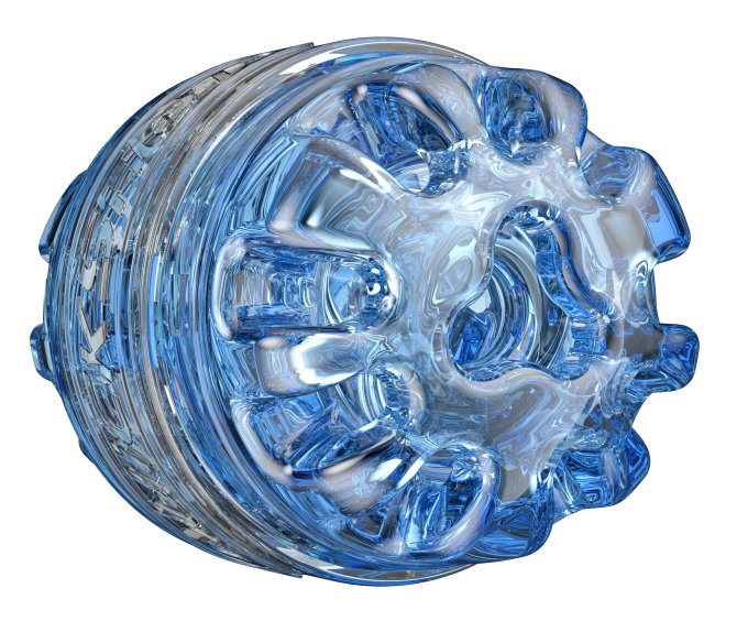 Masturbateur Fleshlight Quickshot Turbo Bleu