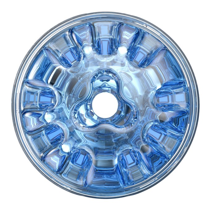 Masturbateur Fleshlight Quickshot Turbo Bleu