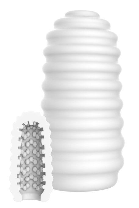 Masturbateur Hero Ribs Blanc