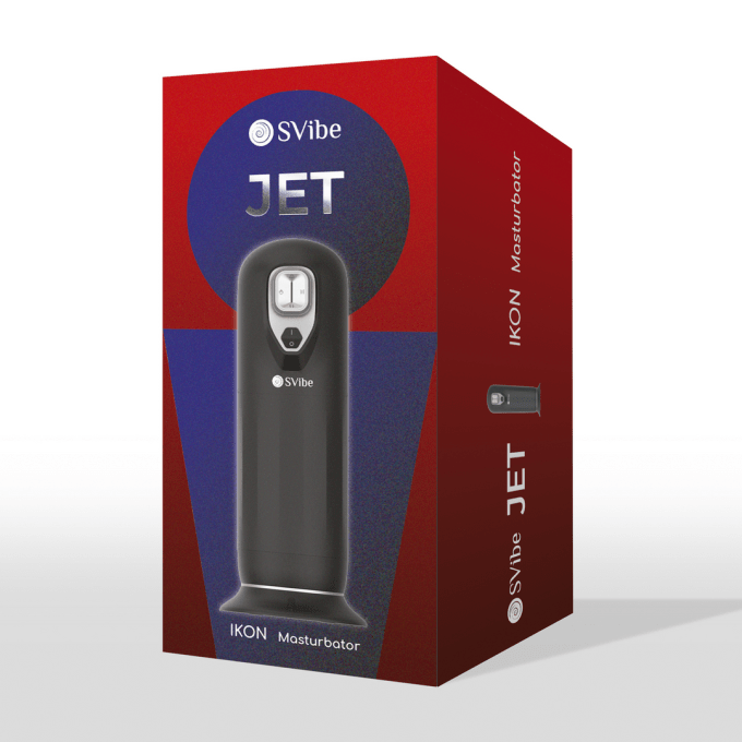 Masturbateur Ikon Jet Va-et-Vient et Vibrations