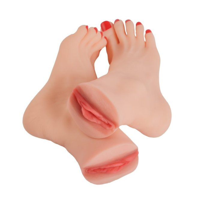 Masturbateur Pieds Polished Toes
