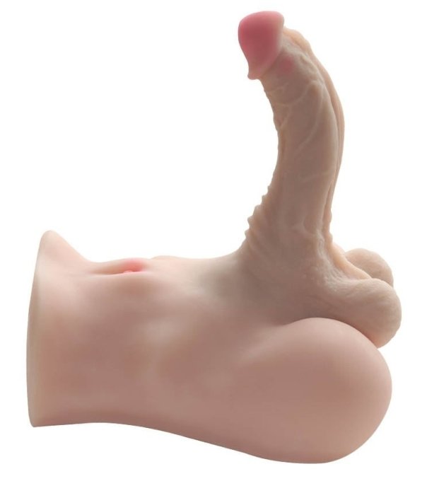 Masturbateur réaliste Anus + Pénis 17cm