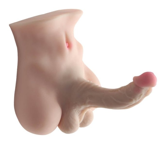 Masturbateur réaliste Anus + Pénis 17cm
