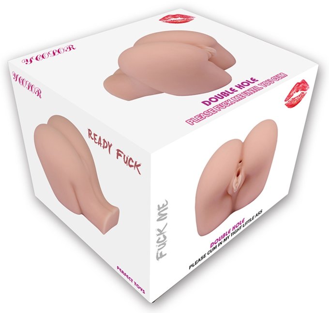 Masturbateur réaliste Cum Holes Vulve-Anus