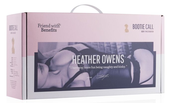 Masturbateur Réaliste Heather Owens 2 Entrées