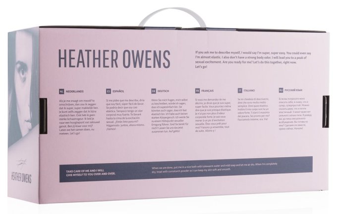 Masturbateur Réaliste Heather Owens 2 Entrées