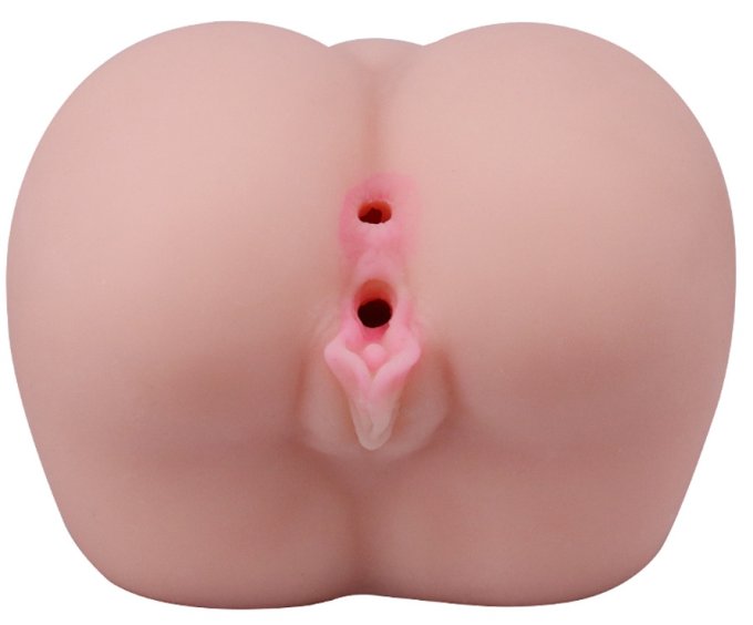 Masturbateur réaliste Mini Holes Duo Vulve-Anus