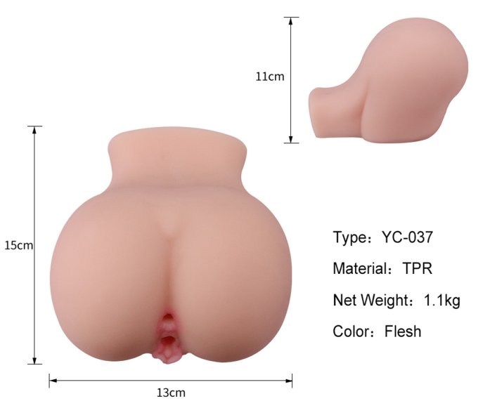 Masturbateur réaliste Mini Holes Duo Vulve-Anus