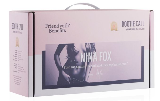 Masturbateur Réaliste Nina Fox 2 Entrées