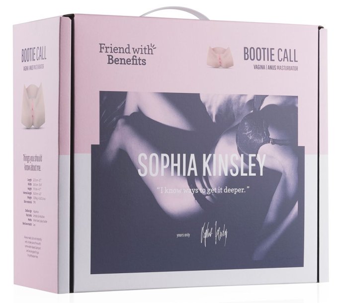 Masturbateur Réaliste Sophia Kingsley 2 Entrées